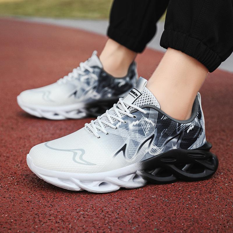 Große Größe Dad Shoes Schuhe Netzstoff Lässig Leicht Atmungsaktiv Sportschuhe Weiche Sohle Stoßdämpfend Laufschuhe