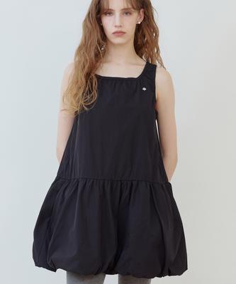 TMAKER Balloon Mini Dress Bk