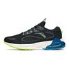 Anta Tron 1.0 Shock Absorbers Slip Resistant Abrasion Resistant Breathable Low Top Running Shoes Men's Black Blue 112115586-3