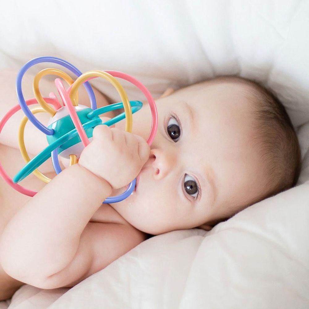 Pädagogische Entwicklung Beißring Multifunktional Montessori Zugschnur Säuglingsgeschenk