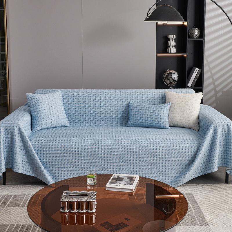 Summer Ice Silk Sofa Towel Sofa Cover Sofa Slipcover All-Inclusive Universal Cover Sofa Cushion a Whole Piece Full Covered Sofa Cover