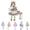 Niannyyhouse BJD Blind Box Figure 1/8 Scale Ball Joint Doll Four Seasons Tea Story Collectible Action with Clothes & Accessories 22cm