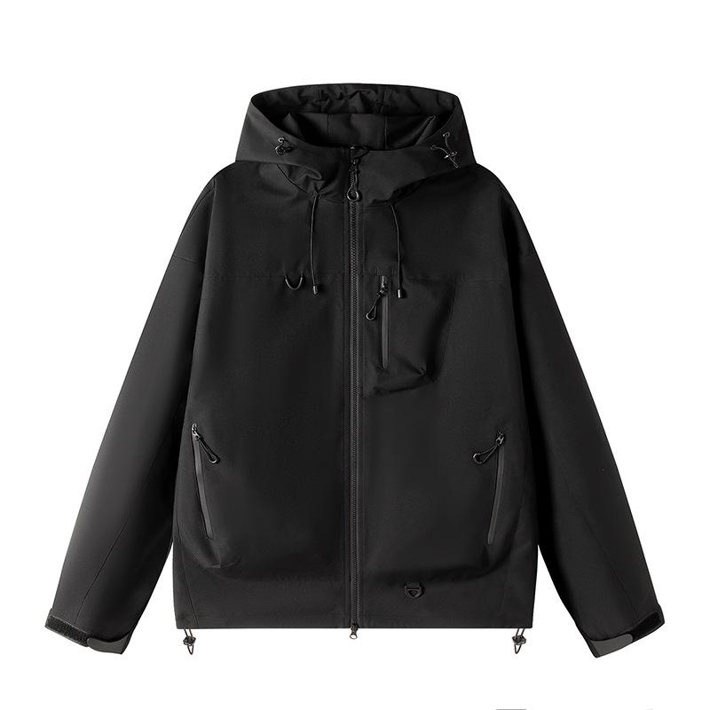 Couple's Dopamine Color Block Windbreaker - Unisex, Windproof, Versatile Outdoor Jacket
