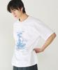 SLOWACID Dune Wave Short Sleeve T-Shirt [White]