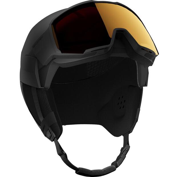 Шлем защитный Salomon Osmo Sigma Helmet black/sigma poppy черный