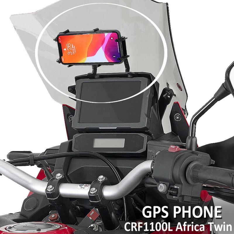 NEW For Honda CRF1100L Africa Twin 2020-2024 Motorcycle GPS navigation bracket Front Phone Mount Holder Smartphone CRF 1100 L