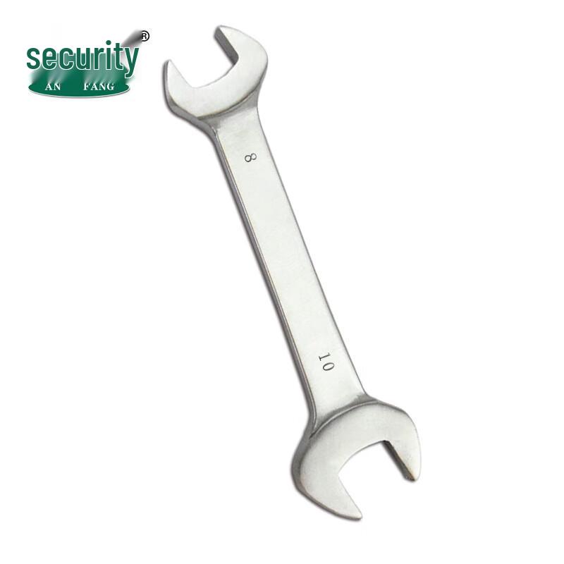 AN FANG 304 Stainless Steel Anti-Magnetic Double Open End Wrench 8x10mm