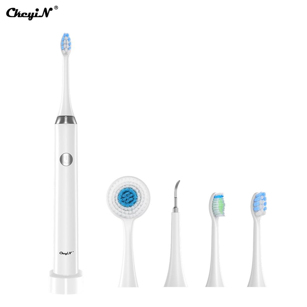 

Электрическая зубная щетка CkeyiN 5-режимная чистка зубов Магнитная левитация Звуковая зубная щетка Антимикробная мягкая щетина Индуктивная зарядка Умное напоминание