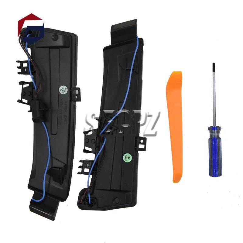 Bicolor LED Dynamic Turn Signal Blinker For Benz A B C E S CLA GLA CLS Class W176 W246 W204 W212 C117 X156 Mirror Flasher