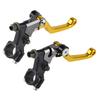 For Suzuki DR RM 125 DR DS PE RM TM TS 50 60 75 80 90 100 175 185 200 250 370 400 465 500 CNC Shorty Drum Brake Clutch Lever Kit