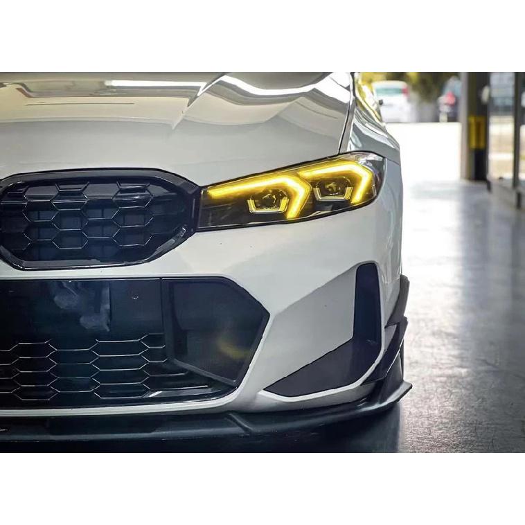CSL Yellow Daytime Running Light Boards For 2023 2024 BMW 3 Series G20 G21 G28 LCI 320i 330i 330e M340i Headlight DRL US Spec