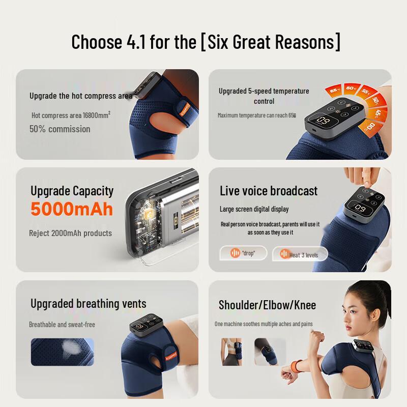 Kopfie Heated Knee Massager