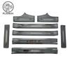 For Leapmotor T03 2024 2025 Car Threshold Protection Sticker Abs Carbon Fiber Welcome Pedal  Leapmotor T03 Accessories
