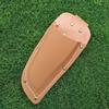 1Pc Gardening Pruning Pouch Cowhide Pliers Shears Scissors Cover Tool Bag(Brown)