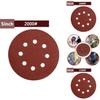 Premium Quality 5-inch 8-hole Sanding Discs With Superior Wear-resisting Alumina