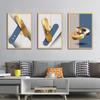 WCIC nowa tkanina artystyczna geometryczna abstrakcyjna metalowa grafika malarstwo dekoracyjne dekoracja ścienna do domu wiszące malarstwo;