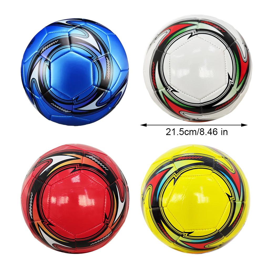 PU Leather Football Ball Children Competition Soccer Balls Waterproof Pressure Proof Size 5 Outdoor Sports Supplies