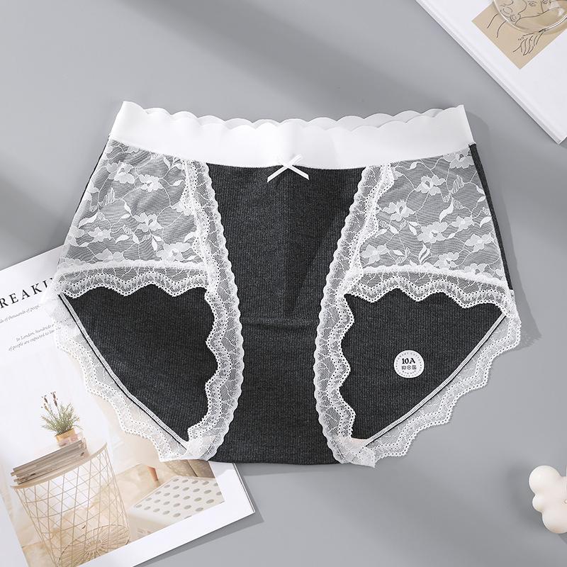 Large-size Threaded Panties Triangle-shaped Women's Panties