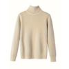 Women's Fashion Casual High Neck Tight Long Sleeve Top