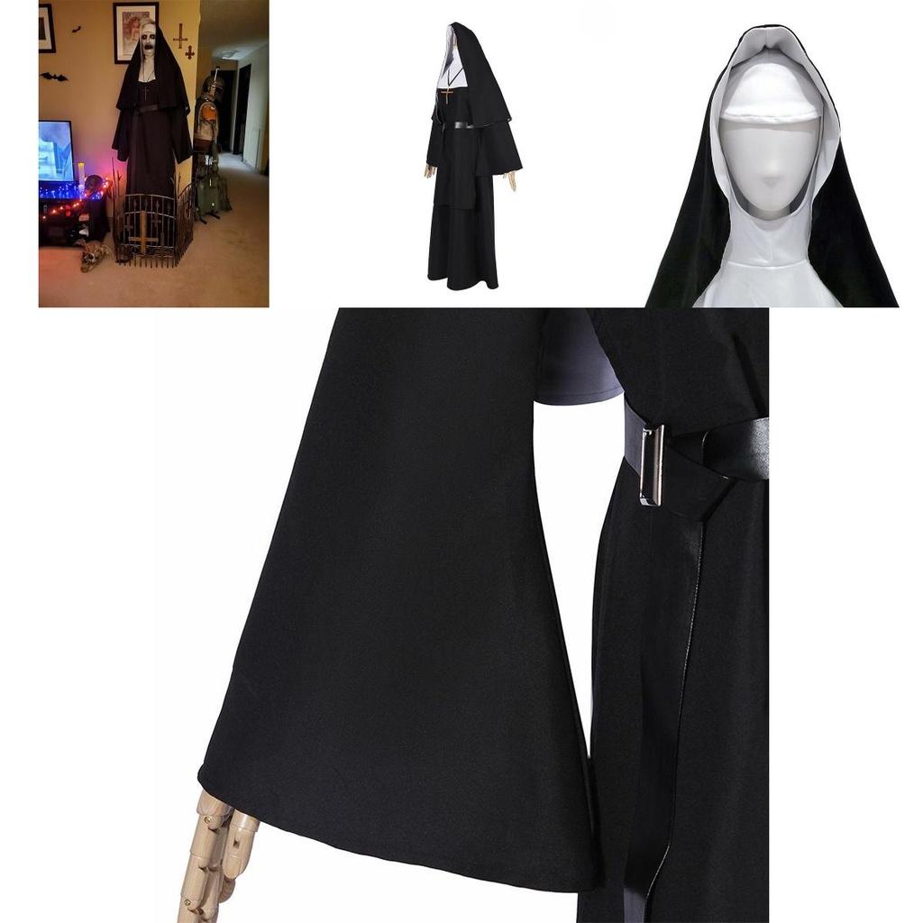 Dark And Mysterious Nun Valak Costume From The Conjuring 2 Perfect For Halloween Festivities