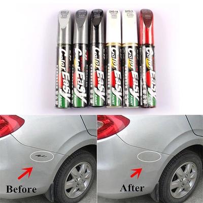 4 spalvų „Fix It Car Coat Paint Touch Up Clear Pen“ įbrėžimų šalinimo įrankiai