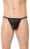 String Tonio Noir - Softline - Sexy Slip