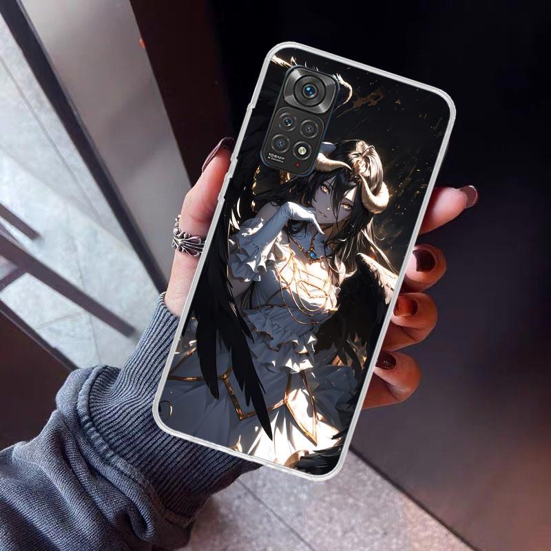 

Albedo Overlord Anime Phone Case For Xiaomi Redmi Note 15 14 14S 13 12S 12 Pro Plus 11S 11 10S 10 4G Cover 11E 11T 5G Print Fund Redmi Note 12 Pro 5G