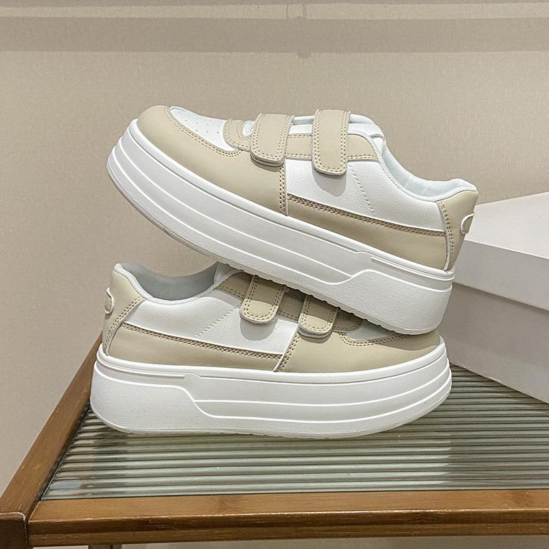 2025 Little White Shoes Women's Spring New Korean Version Ins Female Student Leisure Sports Versatile Nurse Shoes Tide BK6906