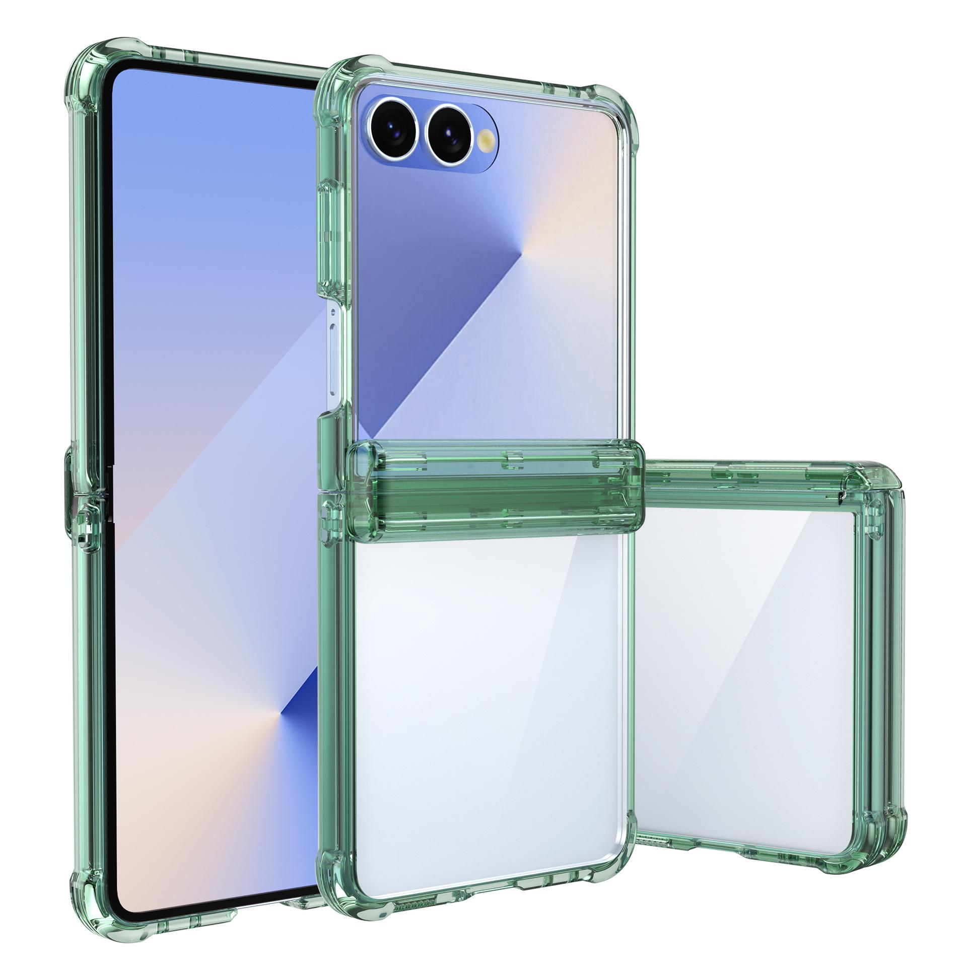 

Противоударный чехол-аэробэг для Samsung Z Flip7/6/5 с защитой пружинного шарнира Samsung Z flip6/5