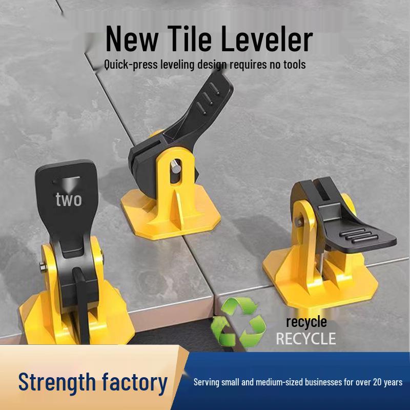 Quick Tile Leveling Tool with Replaceable Steel Needle for Wall and Floor Positioning