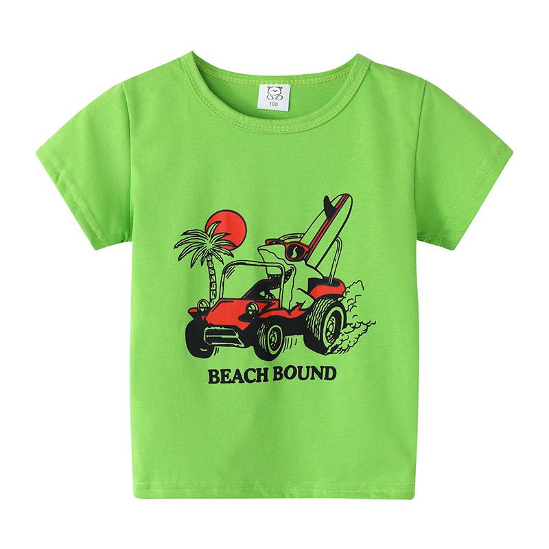 2025 Boys Girls T-Shirt Kids Clothes Cartoon Summer Tops Long Sleeve Baby Clothing Spring  Ropa De Children's Clothing