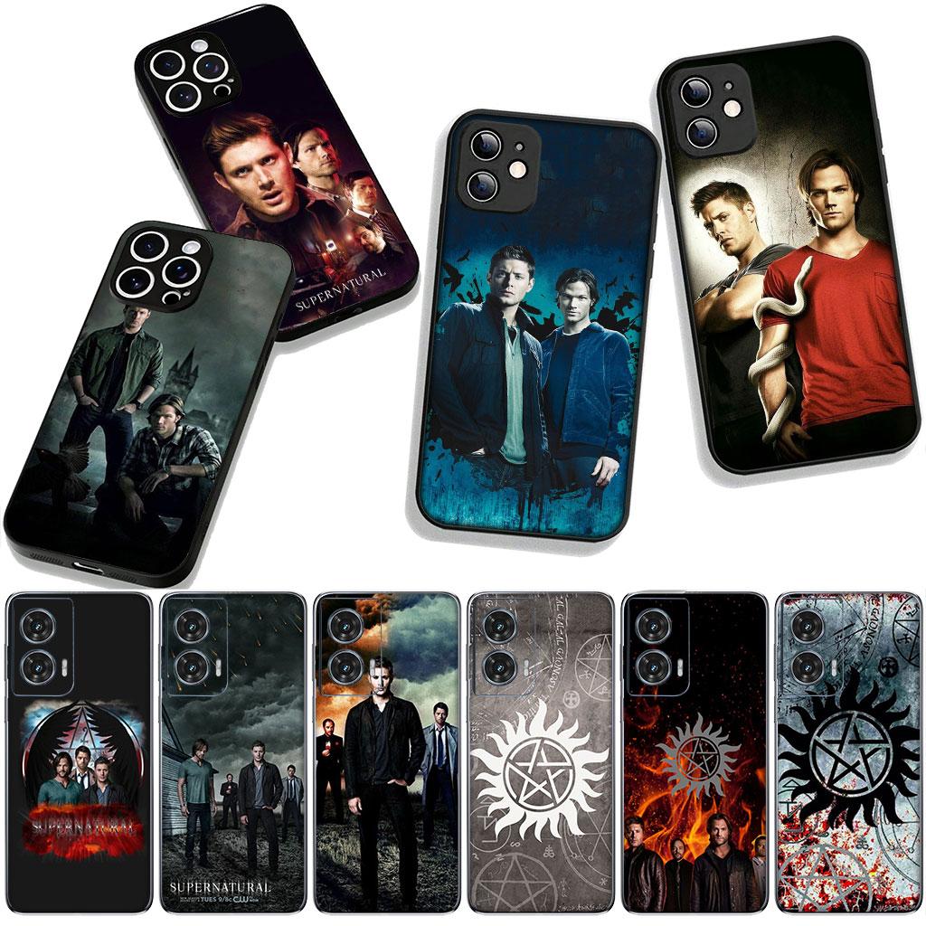 Cover for Apple iPhone 16 15 14 Plus 13 12 Mini 17 Pro Max + ProMax 16E Air 16+ 15+ Coque Phone Case Poster S-Supernaturals TV