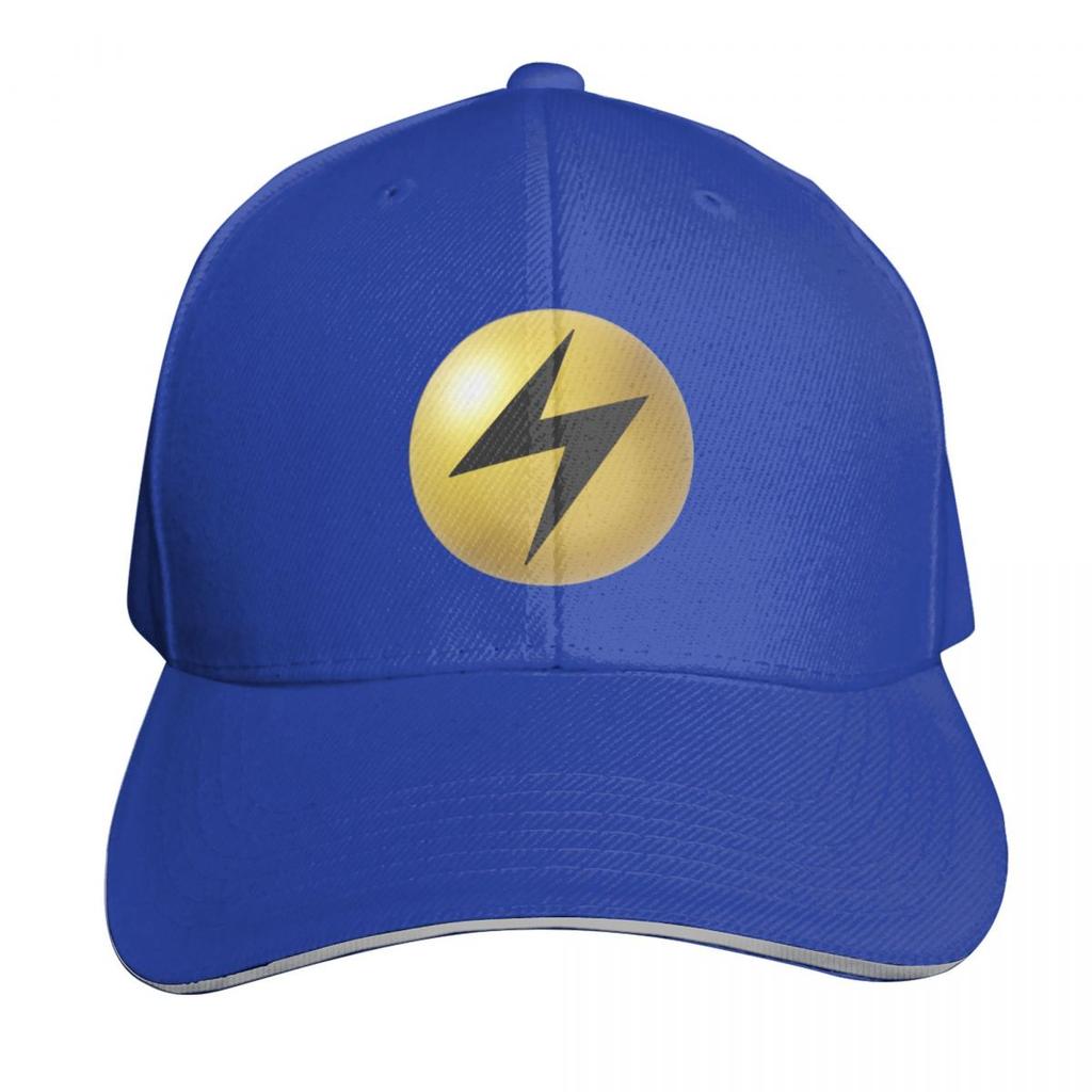 D Lightning Energy Baseball Cap Funny Hats Rugby Big Size Hat Sunhat Sun Hats For Women Unisexs