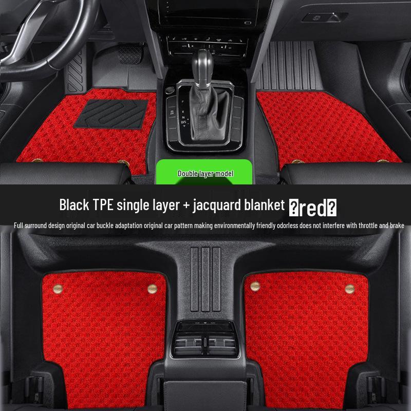 Toyota RAV4 Rongfang Dual Engine New Energy 09-19 Waterproof TPE Car Floor Mats