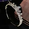 Drop Shipping Squisita Tiara da Matrimonio Carina Zircone Cubico Strass Accessori per Capelli Sposa Corona Donna BC5523 Corona Principessa