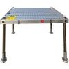 2025 Ultra-light Black Aluminum Fishing Stool: Folding, Portable, Multi-functional, Small & Wide with Lifting Feature