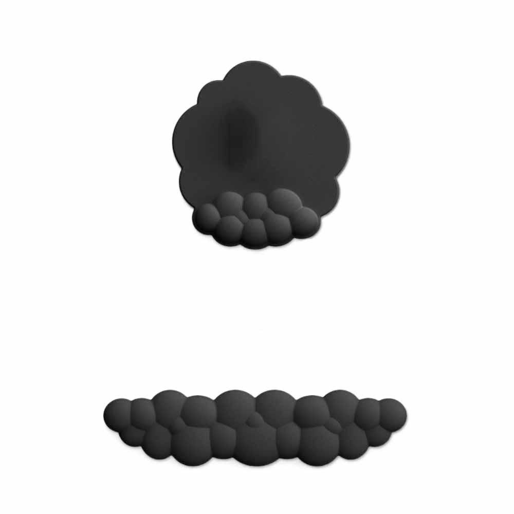 Ergonomic Keyboard Wrist Support Pad Anti-Slip Cloud  Mouse Pad Mouse Cushion  Protection Rest