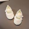 White Color Baby Girl Shoes Lace Brim Toddler Shoes New Princess Shoes  for 0-15 Month
