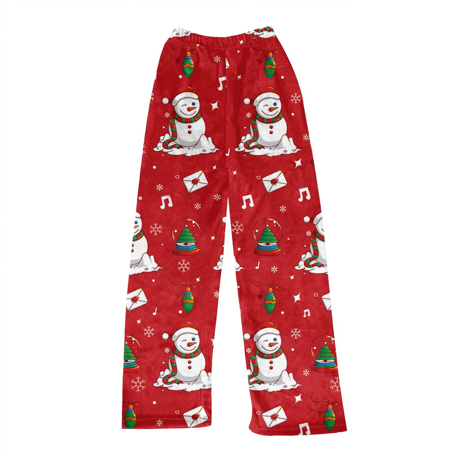 

Женские зимние клетчатые брюки, длинные брюки, спортивные брюки XS арбуз красный