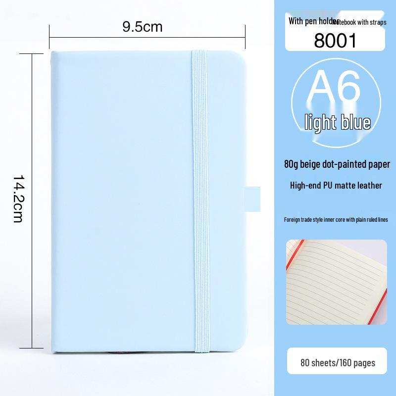 Colorful A5 Spiral-bound Office & Student Hardcover Notebook Diary