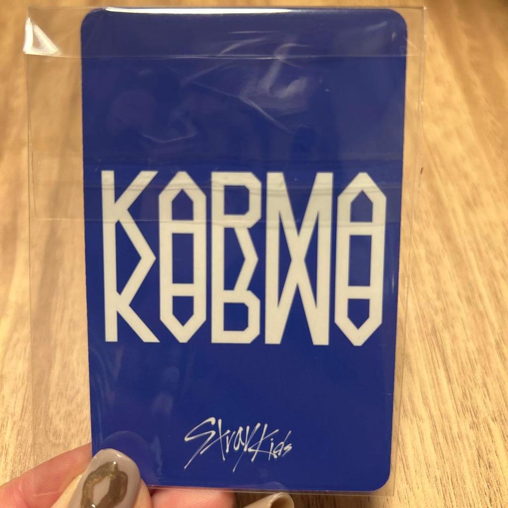 [USED] Stray Kids Karma Target Purchase Bonus Seungmin