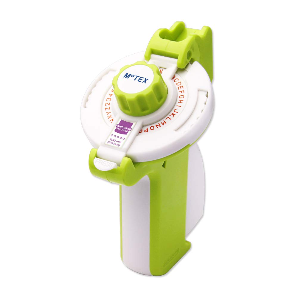 MOTEX Embossing Label Maker E202 (Lime)