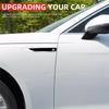 2 Piezas Emblema Insignia Pegatina Ala Lateral de Metal 3D para Guardabarros de Coche Volkswagen Polo Passat B5 B6 B7 T4 T5 Golf 4 5 6 Tiguan Jetta