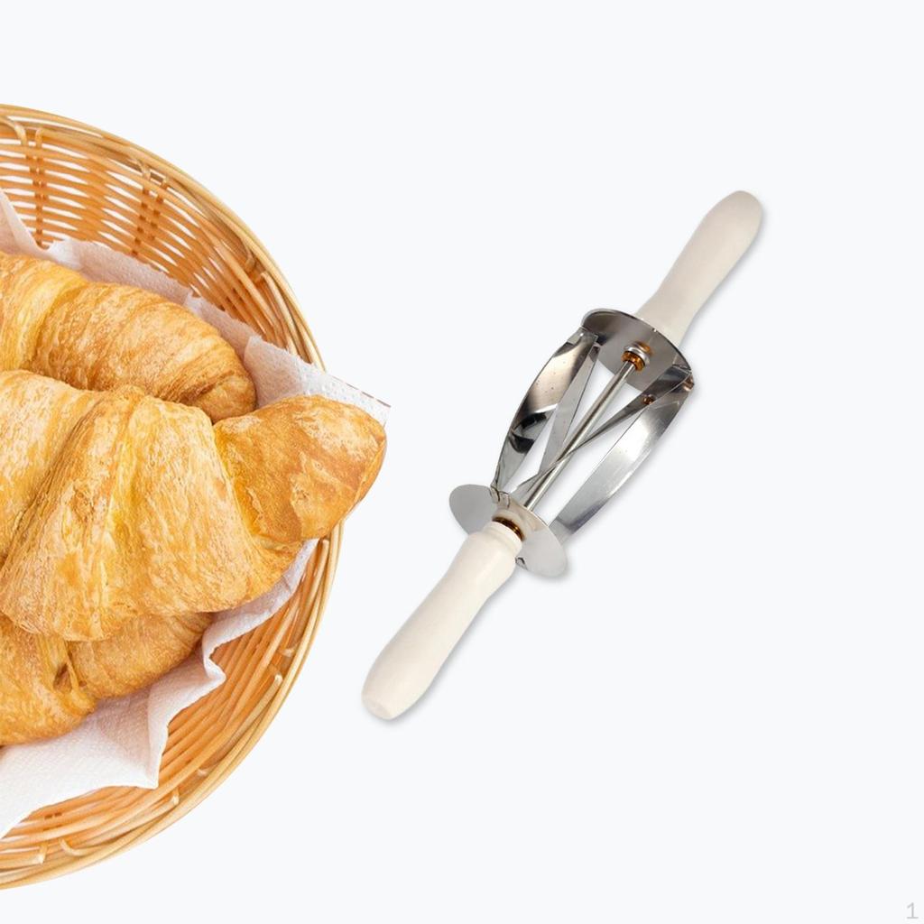 -Taglierino, -Rullo, Dischi, Cucina, Acciaio Inossidabile, Domestico, Tagliapane a Forma Uniforme, Rotolamento