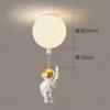 Creative Cartoon Decoration Astronaut LED Pendant Light Balloon Light Children's Bedroom Living Room Corridor Lighting Fixtures