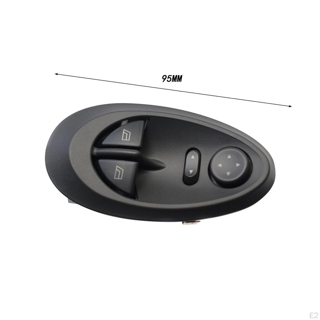 Electric Window Lift Button 500321137 Ci49054 Black Replace Parts Durable Accessories 49054