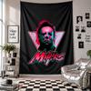 Wall TapestryHorror Movies Art Hanging Cloth Decorative Background Cover for Room Decoration