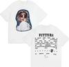 Sommer-Hit-Sängerin TINI Futtturas Album Popmusik Gothic Frühling Sommer 2026 Print Reines Baumwoll-Mode-Freizeit-T-Shirt y2k ins