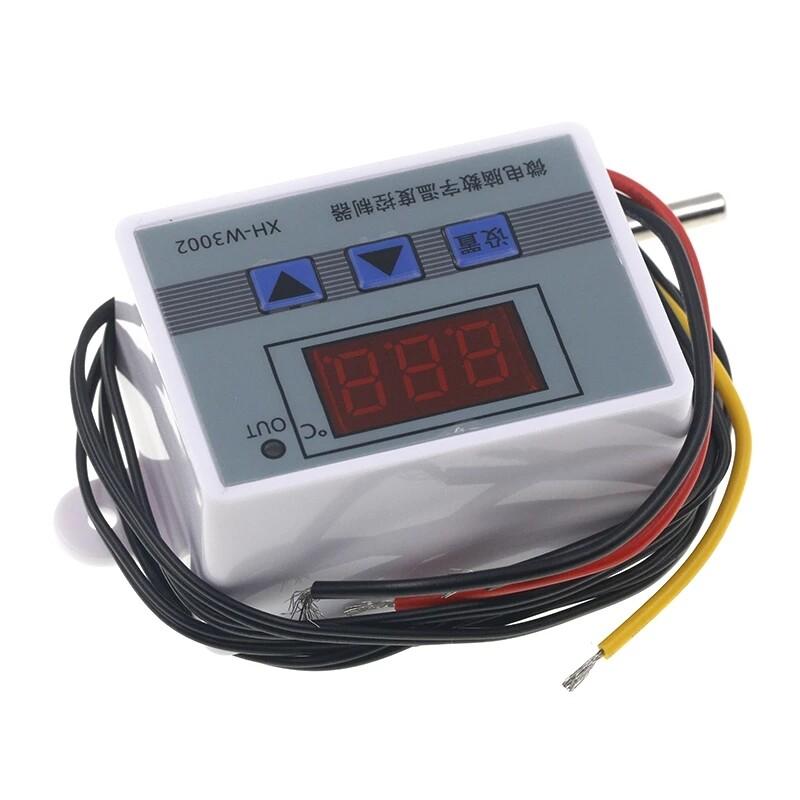 W3001 W3002 Mikrokomputerowy regulator temperatury DC12V 24V AC110 AC200V Cyfrowy termostat Termoregulator Ogrzewanie Chłodzenie Kontrola