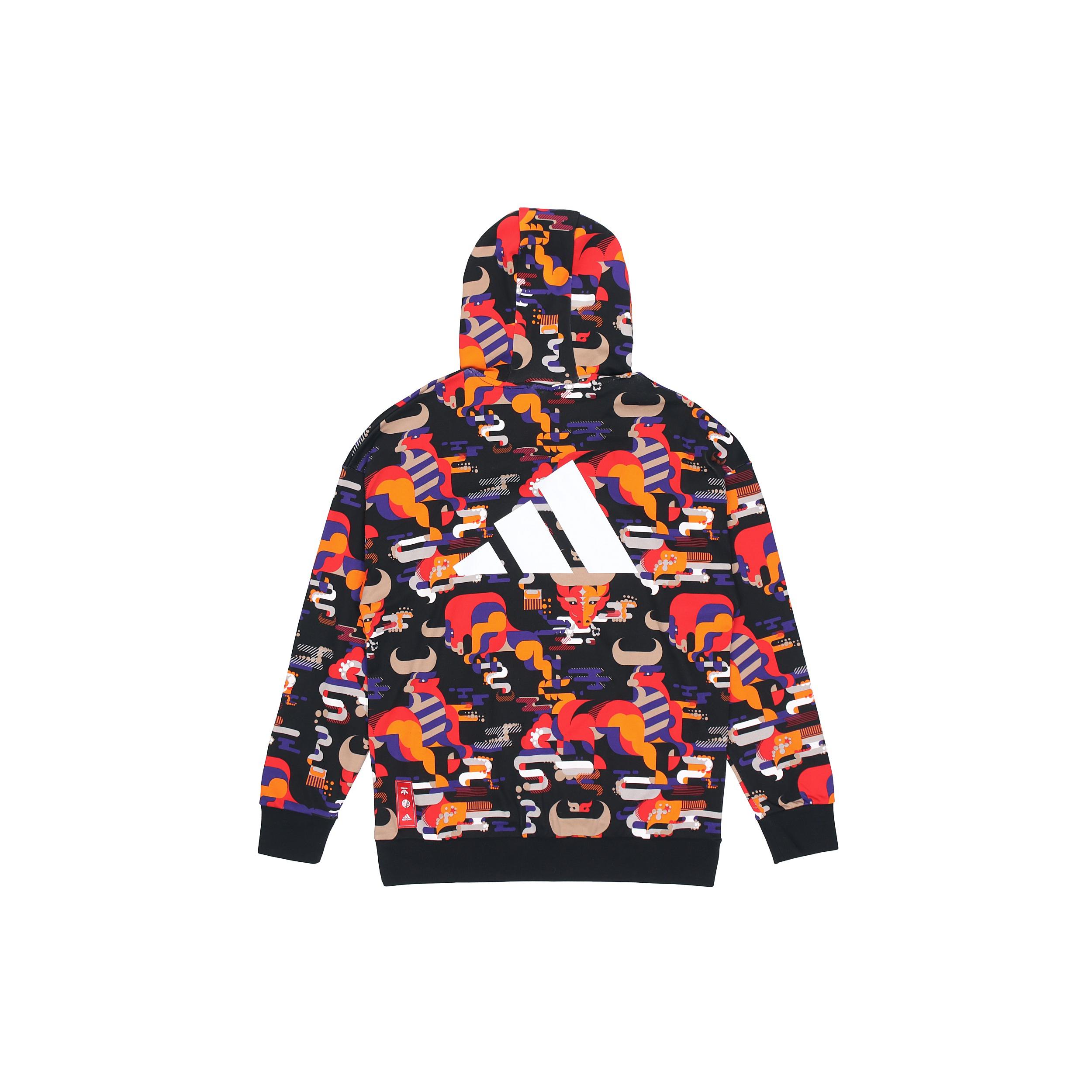 Свитшот Adidas CNY Collection Мужской Алый GQ8838 XS